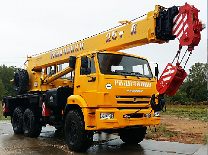 
    Автокран 25 тонн КС-55713
  